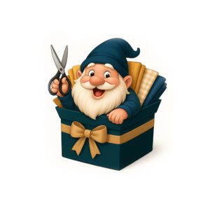 karakter sa škarama u kutiji