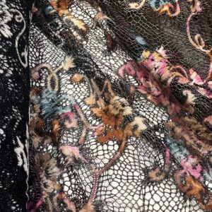 Čipka Boho Andaluzija - romantična boho-čipkasta-mreža koja podseća na Španiju prepoznatljivu po čipki i filcanju (Wet felting)