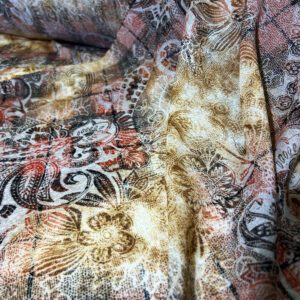 Tkanina sa cvetnim uzorkom