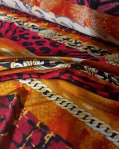 šarena boho tkanina