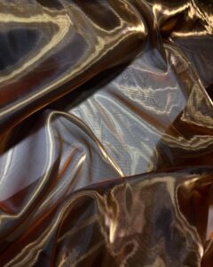 zlatna organza tkanina