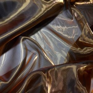 zlatna organza tkanina