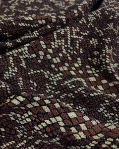 tkanina sa šarama zmijskog uzorka