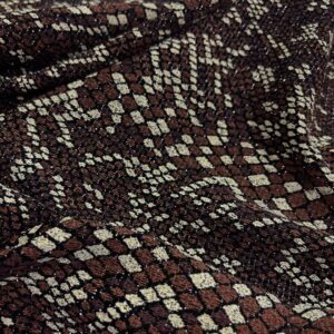 tkanina sa šarama zmijskog uzorka