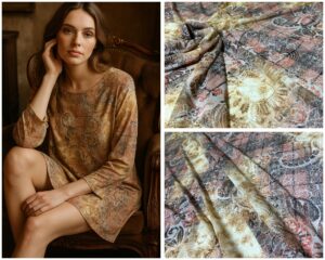 Tkanina sa apstraktnim uzorkom