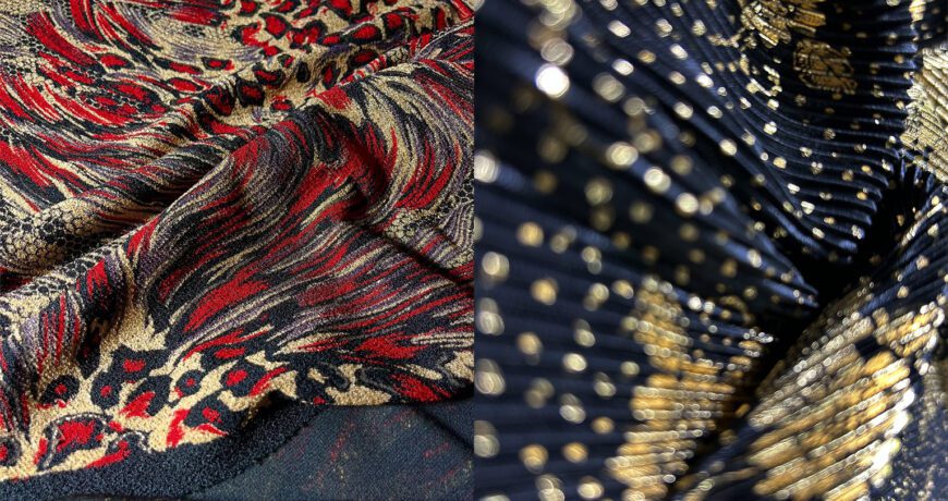 elastična tkanina sa dezenom