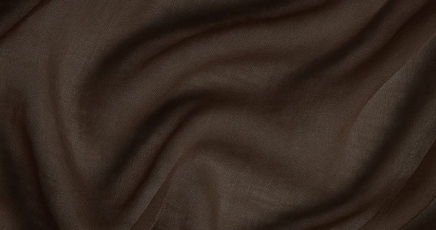 tamno braon muslin tkanina