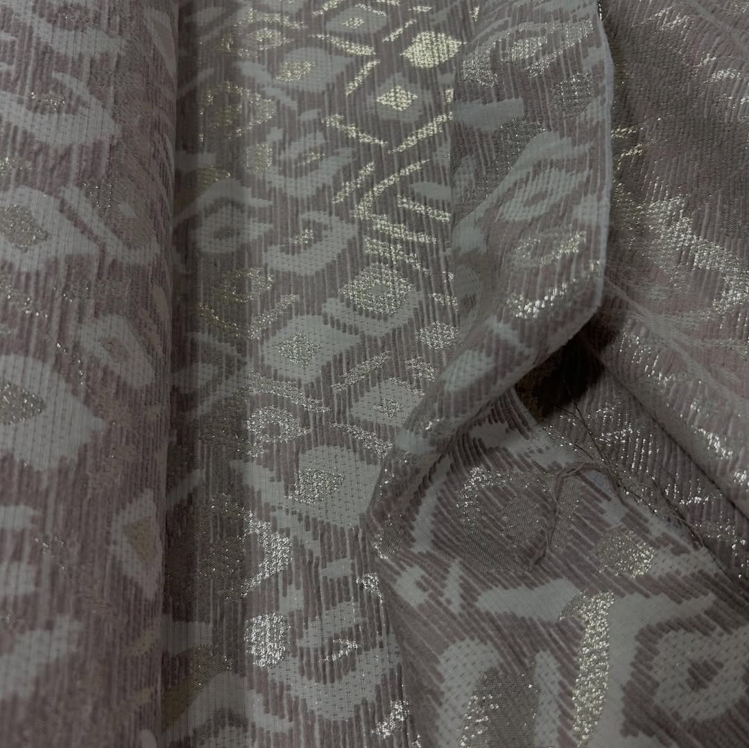 brokat žakard – champagne rose